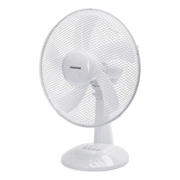 Aigostar - Wentylator stołowy 45W/230V biały