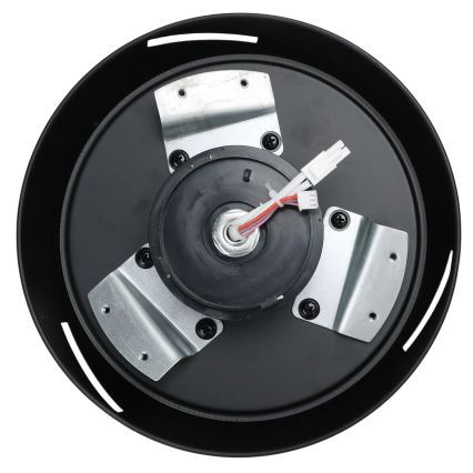 Aigostar - LED sufitowy wentylator z regulacją jasności LED/20W/230V 2700-6500K 132 cm brązowy + pilot zdalnego sterowania