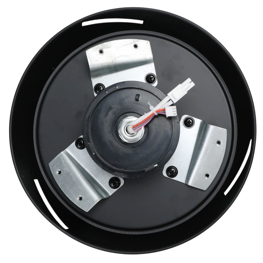 Aigostar - LED sufitowy wentylator z regulacją jasności LED/20W/230V 2700-6500K 132 cm brązowy + pilot zdalnego sterowania