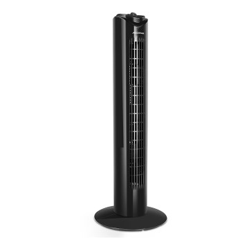 Aigostar - Wentylator wieżowy 45W/230V czarny