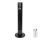 Aigostar - Wentylator wieżowy 50W/230V czarny Wi-Fi + pilot zdalnego sterowania