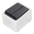 Aigostar - Włącznik domowy AC 250V/10A IP54