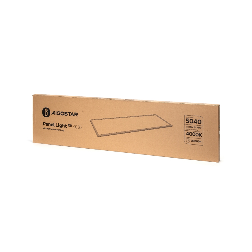 Aigostar - Wpuszczany panel sufitowy LED/28W/230V 120x30 cm 4000K