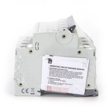 Aigostar - Wyłącznik nadprądowy 4-biegunowy 4P-20A-C 400V