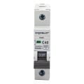 Aigostar - Wyłącznik nadprądowy jednofazowy 1P-40A-C 230-400V