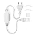 Aigostar - Zasilacz do taśm LED 10 mm 600W/230V biały