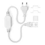 Aigostar - Zasilacz do taśm LED 8 mm 600W/230V biały