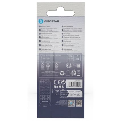 Aigostar - Zdalne sterowanie MESH 1xCR2032