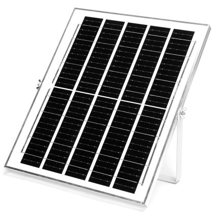 Aigostar - LED solarna oprawa sufitowa z czujnikiem 2xLED/70W/3,7V 12000 mAh IP65 + pilot zdalnego sterowania