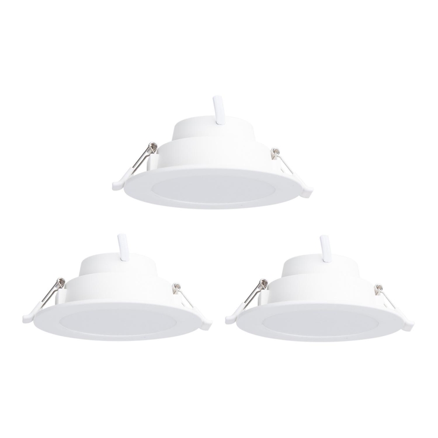 Aigostar - ZESTAW 3 x LED RGB Ściemnialna oprawa wpuszczana MESH LED/6W/230V 2700K-6500K śr. 11,5cm