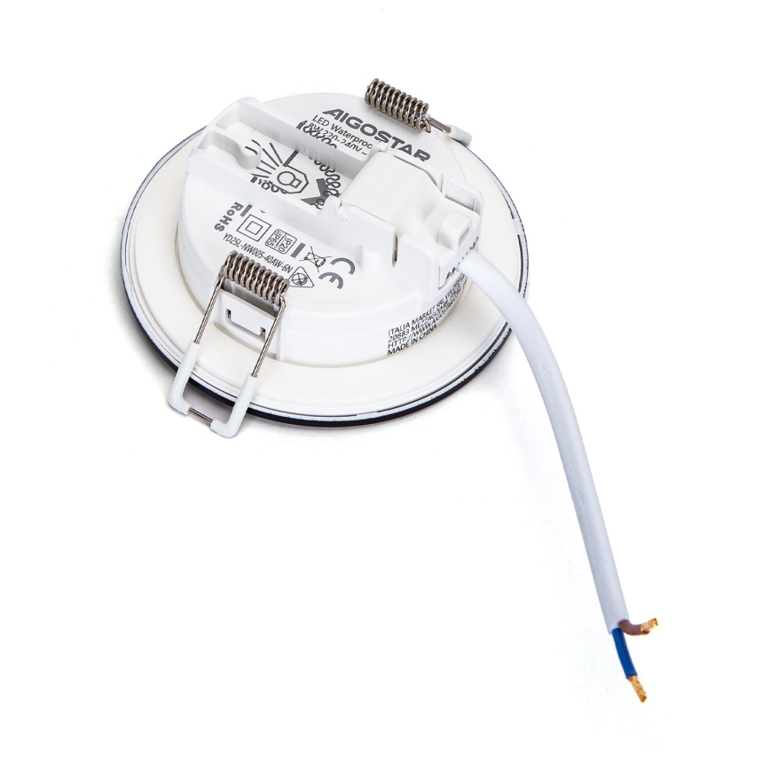 Aigostar - ZESTAW 3x LED Oprawa wpuszczana zewnętrzna LED/4,8W/230V 6500K IP65 czarna