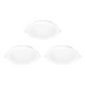 Aigostar - ZESTAW 3x LED RGBW Ściemnialna oprawa wpuszczana MESH LED/15W/230V 2700K-6500K śr. 17cm