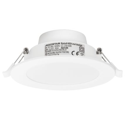 Aigostar - ZESTAW 3x LED Ściemnialna oprawa wpuszczana MESH LED/6W/230V 2700K-6500K śr. 11,5cm