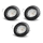Aigostar - Zestaw 3x wpuszczanych opraw sufitowych LED 1xGU10/4,5W/230V 6500K czarne