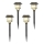 Aigostar - ZESTAW 4x LED RGB Lampa solarna LED/0,2W/2V IP44