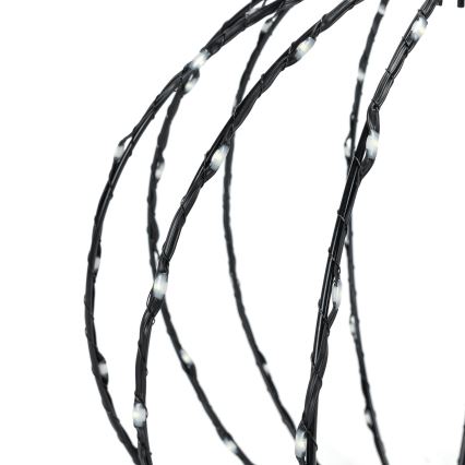 Aigostar - Zewnętrzna dekoracja świąteczna LED 177xLED/3,6W/230V 60 cm IP44 ciepła biała