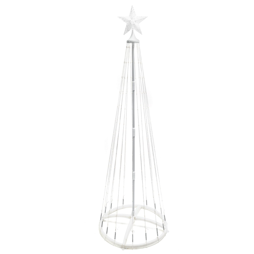 Aigostar - Zewnętrzna dekoracja świąteczna LED/3,6W/230V 180 cm IP44 zimna biała