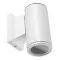 Aigostar - Zewnętrzna lampa ścienna 1xGU10/230V IP65 biała okrągła