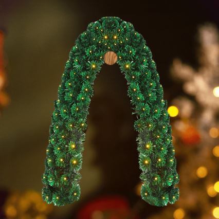 Aigostar - Zewnętrzna dekoracja świąteczna LED 112xLED/3,6W/230V 2m IP44 ciepła biała