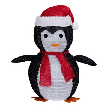 Aigostar - Zewnętrzna świąteczna dekoracja LED 50 diod LED/3xAA IP44 pingwin