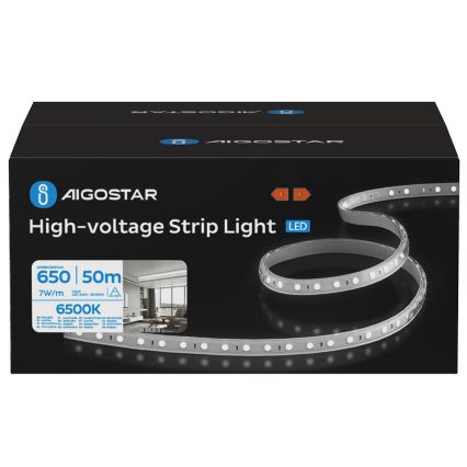 Aigostar - Zewnętrzna taśma LED 50m LED/350W/230V 6500K IP65