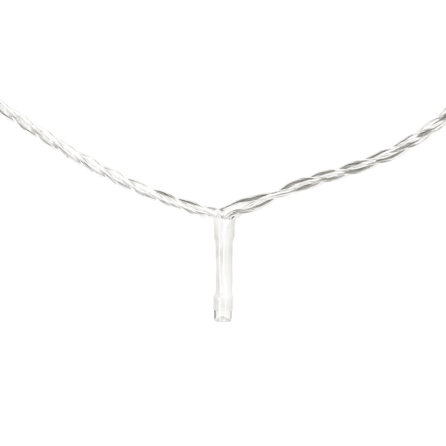 Aigostar - Zewnętrzny łańcuch LED 200 diod / 8 trybów, 23 m, IP44, wielokolorowy