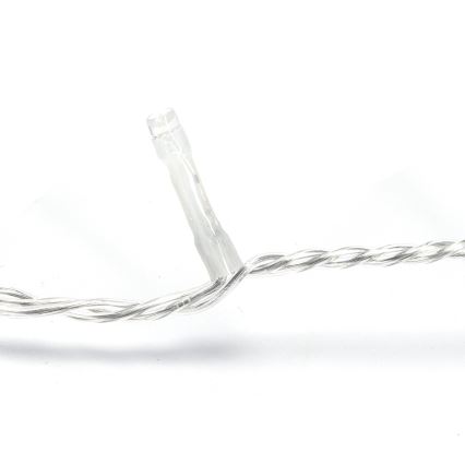 Aigostar - Zewnętrzny łańcuch świąteczny 100 diod LED / 8 funkcji 5,3 m IP44 wielokolorowy