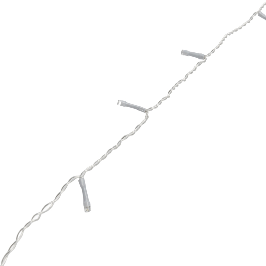 Aigostar - Zewnętrzny łańcuch świąteczny LED 150xLED/6W/230V/8 funkcji 1,5x1m IP44 zimna biel + zdalne sterowanie