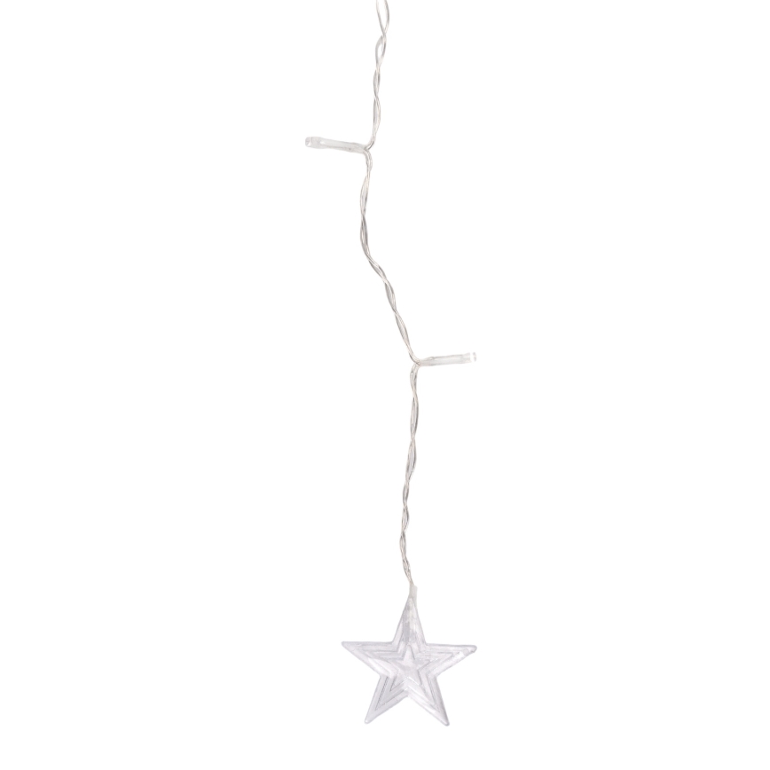 Aigostar - LED Zewnętrzny łańcuch świąteczny 168xLED/8 funkcji 3x1,5m IP44 ciepła biała gwiazdki