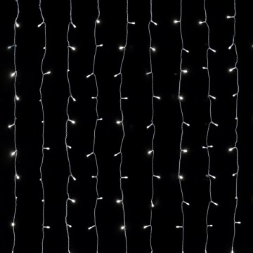 Aigostar - Zewnętrzny łańcuch świąteczny LED 234xLED 1,2x1,8m IP44 zimna biel