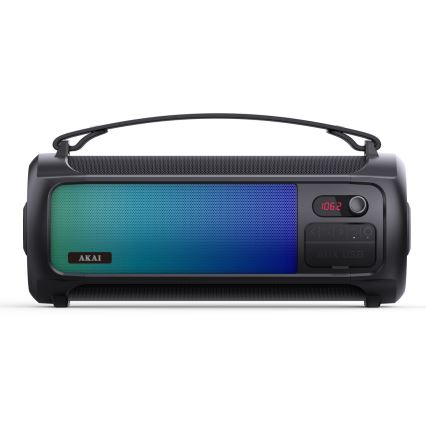 AKAI ABTS-35 - Bezprzewodowy głośnik z podświetleniem RGB 10 W / 3000 mAh