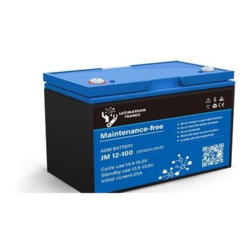 Akumulator kwasowo-ołowiowy VRLA AGM 12V/100Ah trakcja