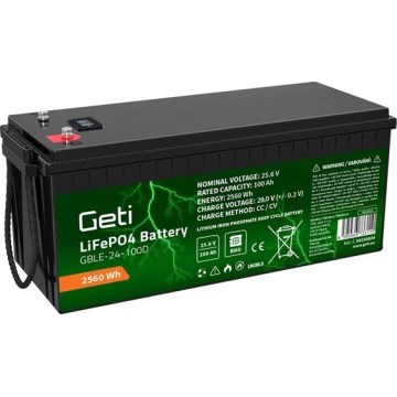 Akumulator LiFePO4 25,6V/100Ah