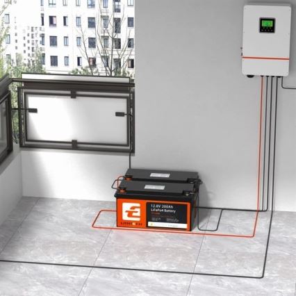 Akumulator LiFePO4 do systemów solarnych 12,8 V/200 Ah IP66