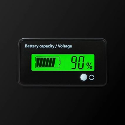 Akumulator LiFePO4 z wyświetlaczem 12,8V/100Ah