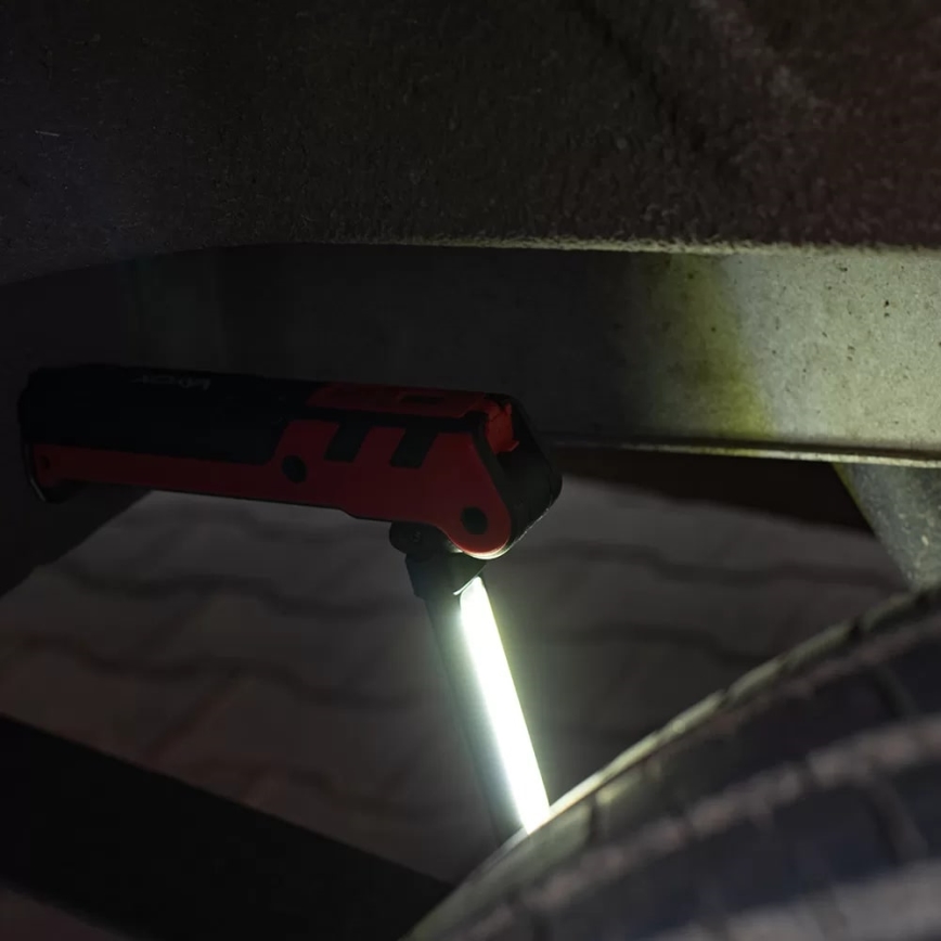 Akumulatorowa lampa robocza LED LED/5W/5V IPX2 360 błyszcz. 2000 mAh