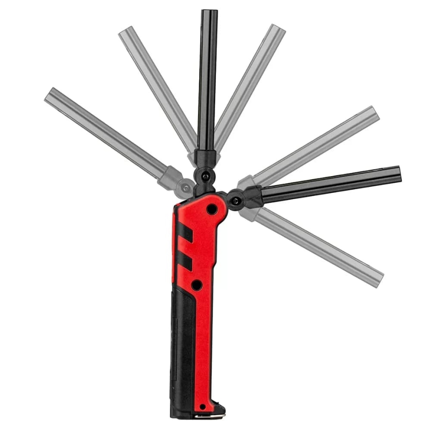 Akumulatorowa lampa robocza LED LED/5W/5V IPX2 360 błyszcz. 2000 mAh