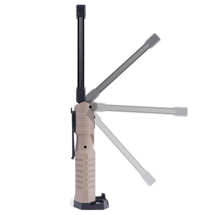 LED Ściemnialna akumulatorowa robocze latarka z funkcją power banku LED/4W/5V IPX4 600 błyszcz. 2000 mAh