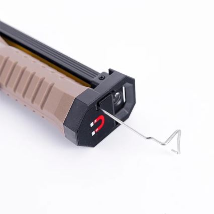 LED Ściemnialna akumulatorowa robocze latarka z funkcją power banku LED/4W/5V IPX4 600 błyszcz. 2000 mAh