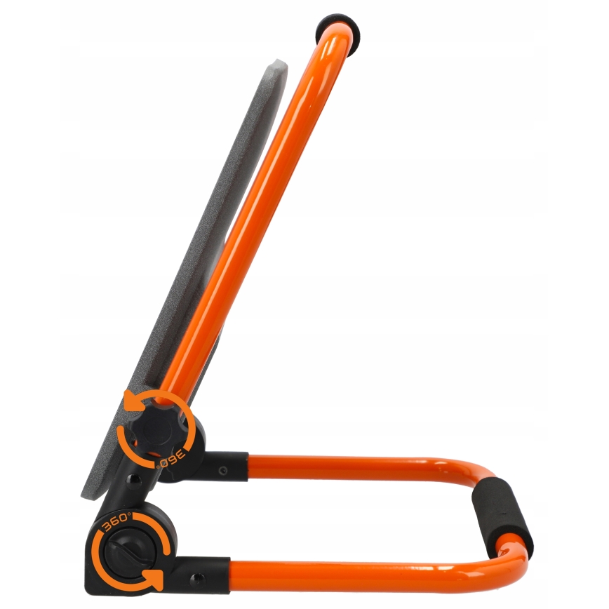 Akumulatorowy reflektor LED ze statywem LED/50W/3,2V 4500K 5000 mAh IP65 pomarańczowy