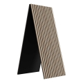Akustyczny panel ścienny VASALUND 240x52 cm dąb