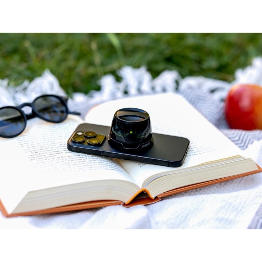 Aligator ABSMB01 - Magnetyczny głośnik do MagSafe Mini Beat 400 mAh, czarny