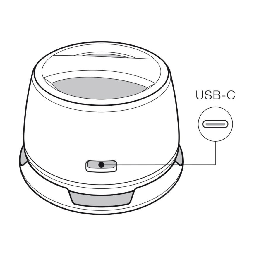 Aligator ABSMB01 - Magnetyczny głośnik do MagSafe Mini Beat 400 mAh, czarny