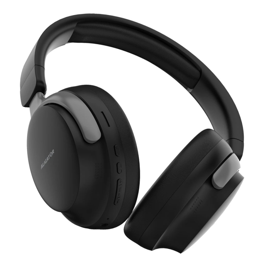 Aligator AUC001 - AUDIO COMBO 3w1: słuchawki nauszne 150 mAh, bezprzewodowe słuchawki 200 mAh + 2x 30 mAh oraz głośnik 1200 mAh