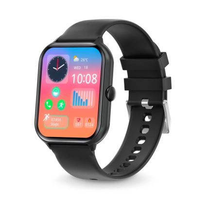 Aligator AW10BK - Smartwatch Watch GO 220 mAh IP67 czarny