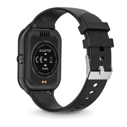 Aligator AW10BK - Smartwatch Watch GO 220 mAh IP67 czarny