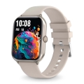 Aligator AW10SR - Inteligentny zegarek Watch GO 220 mAh IP67 kremowy