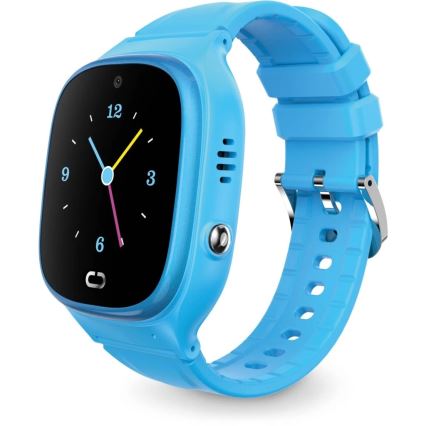 Aligator AW11BE - Inteligentny zegarek Watch Junior 2 450 mAh IP67 Wi-Fi niebieski