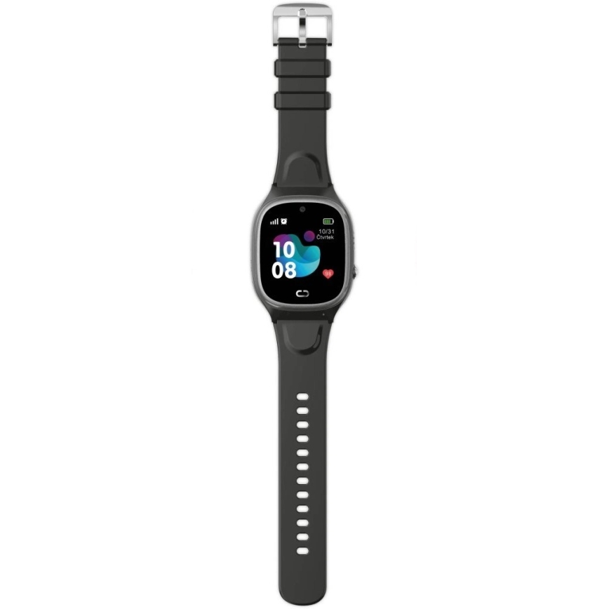 Aligator AW11BK - Smartwatch Watch Junior 2 450 mAh IP67 Wi-Fi czarny