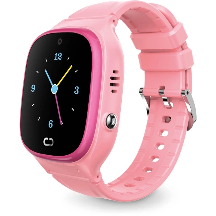 Aligator AW11PK - inteligentny zegarek Watch Junior 2 450 mAh IP67 Wi-Fi różowy
